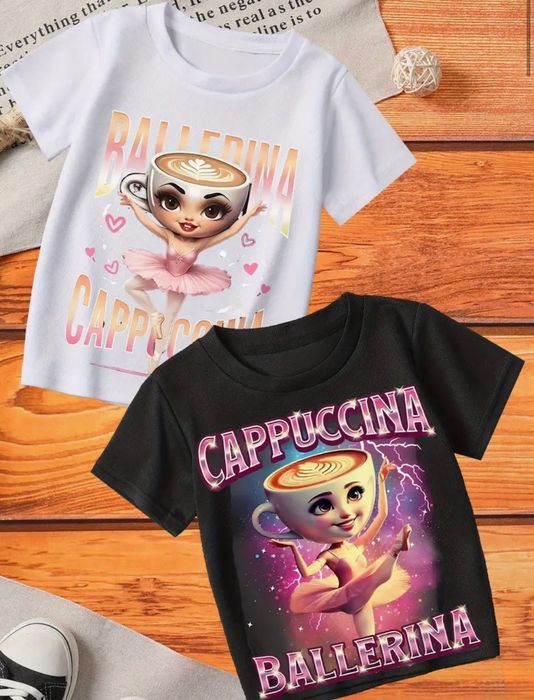 Детски екипи brainrot балерина капучина асасино капучино Раници