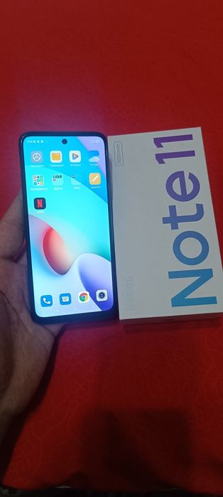 Xiaomi Redmi Note 11 4G 8/128GB Black Gray Igravoy Karobka Ideal Holat