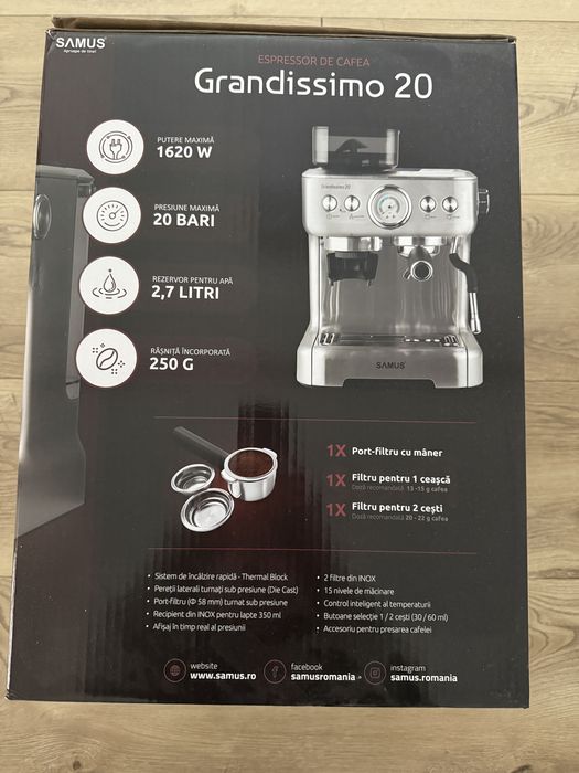 Aparat cafea Samus Grandissimo 20