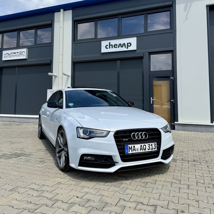 Audi A5 Competition • Quattro • Distronic • Trapă • alb perlat • 2.0 TDi - 190 CP • 06.2015