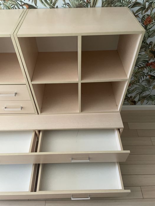 Шкаф комод с ящиками и полками