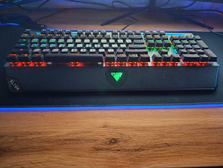 МОЩНАЯ механическая игровая клавиатура JEDEL GAMING KL-104. Проводная.