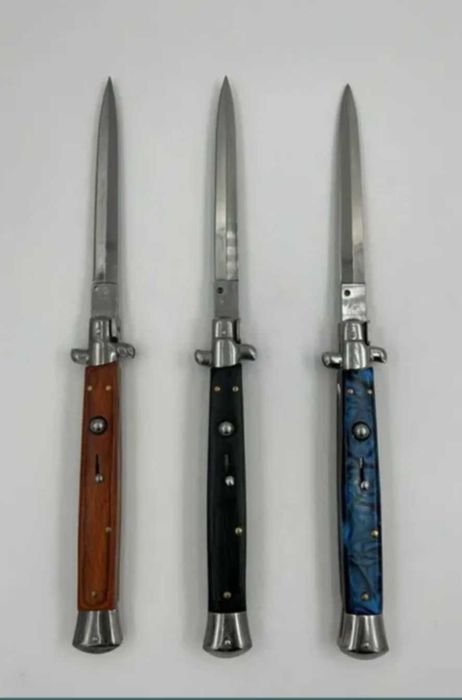 Briceag Stileto , cutit italian 34cm + husa textila