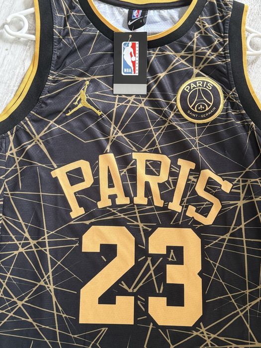 Maieu baschet Jordan Paris PSG black gold