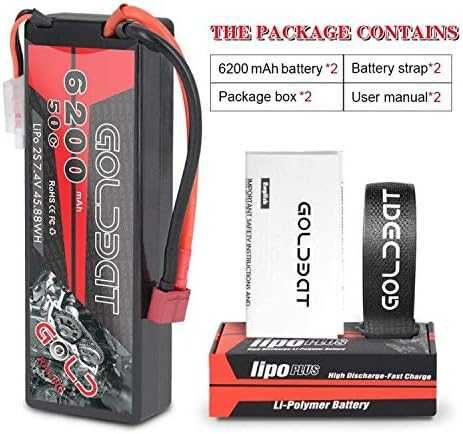 Baterii GOLDBAT Lipo plus de 5200 si 6200mah,pt radioamatorism,sigilat