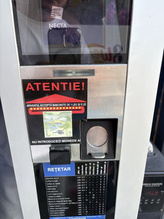 Automat Cafea Necta Canto stare perfecta