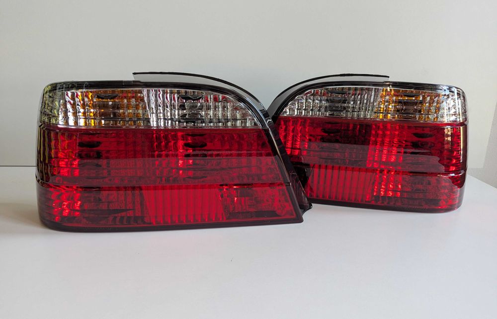 Стопове БМВ Е38 Кристални Светли 7 Хром Нови BMW E38 7