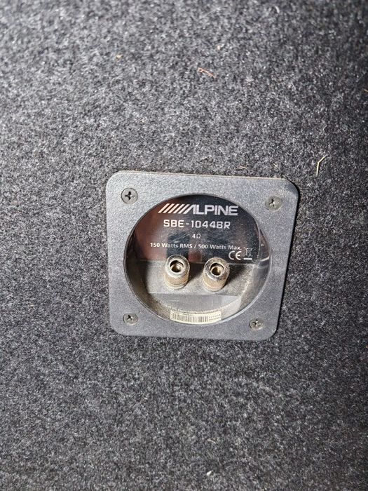 Суббуфер Аlpine sbe 1044br