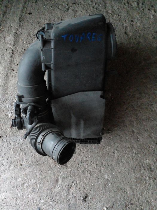 Carcasa filtru aer/debitmetru aer vw touareg motor 2.5 tdi BAC