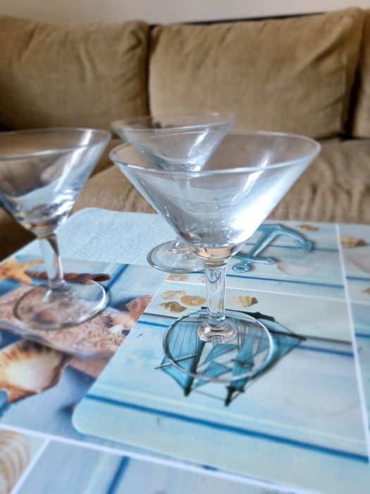 Чаши за мартини/коктейл 12бр