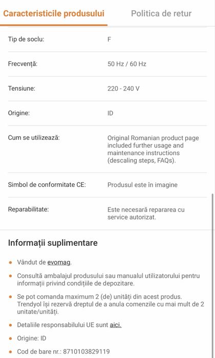 Staţie de călcat cu abur PerfectCare Elite Plus