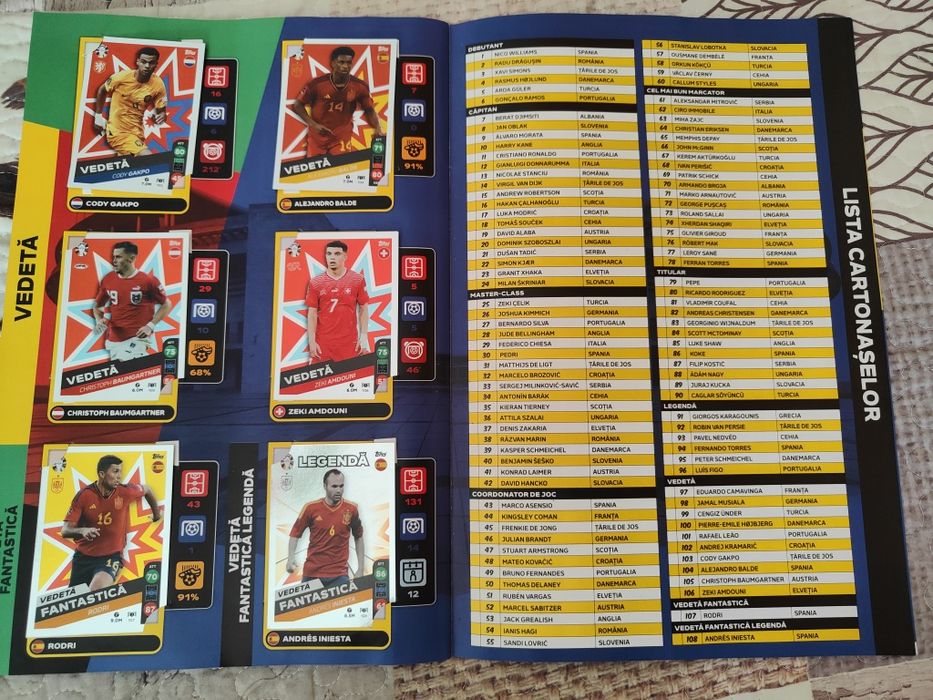 Album euro 2024 lidl complet