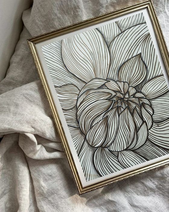 Картины ручной работы акрилом