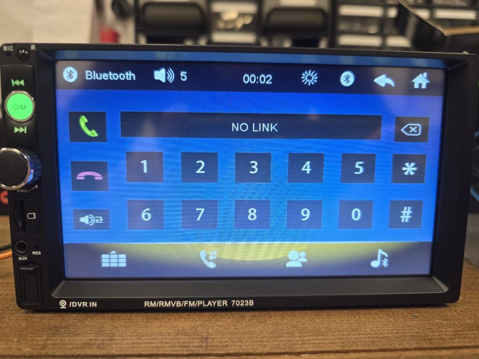 MP5 Player Double Din - мултимедия с камера
