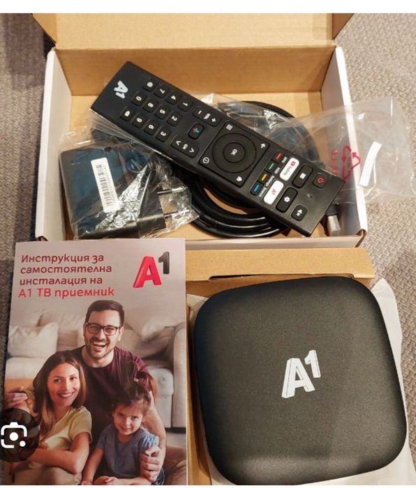 TV Box приемник телевизия от А1 Android