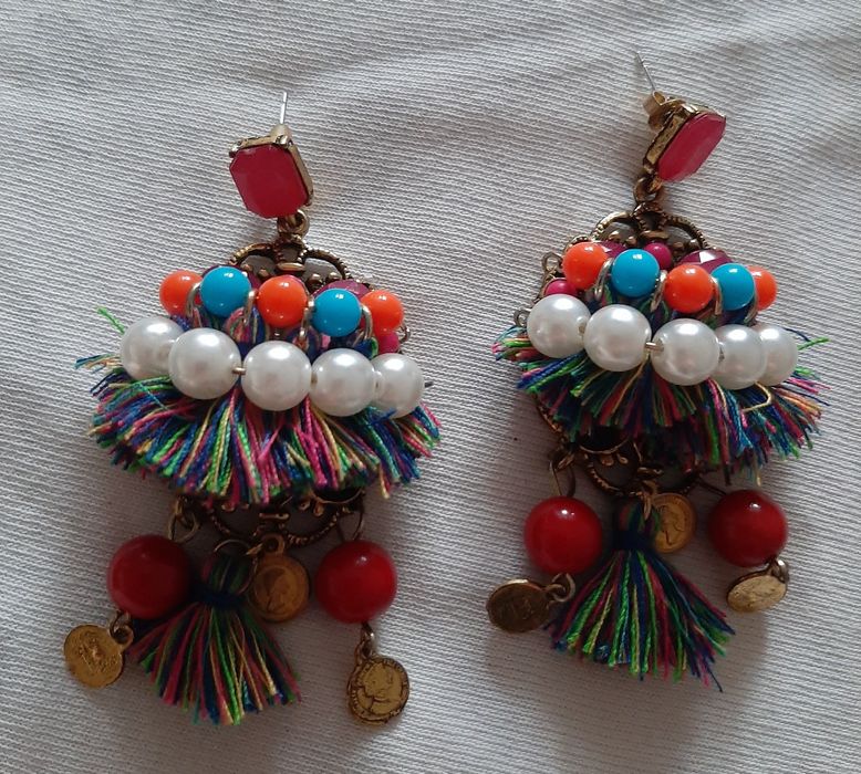 Серьги  в отличном  состоянии