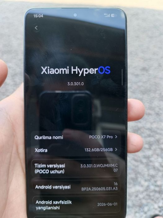 Poco x7 pro 8+8 256