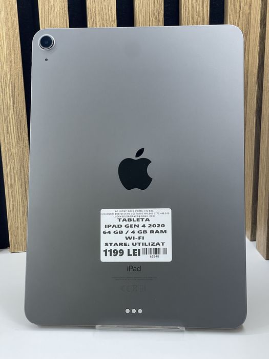 Ipad Gen 4 2020 64Gb 4Gb ram Wi-Fi Garantie/Factura #62848
