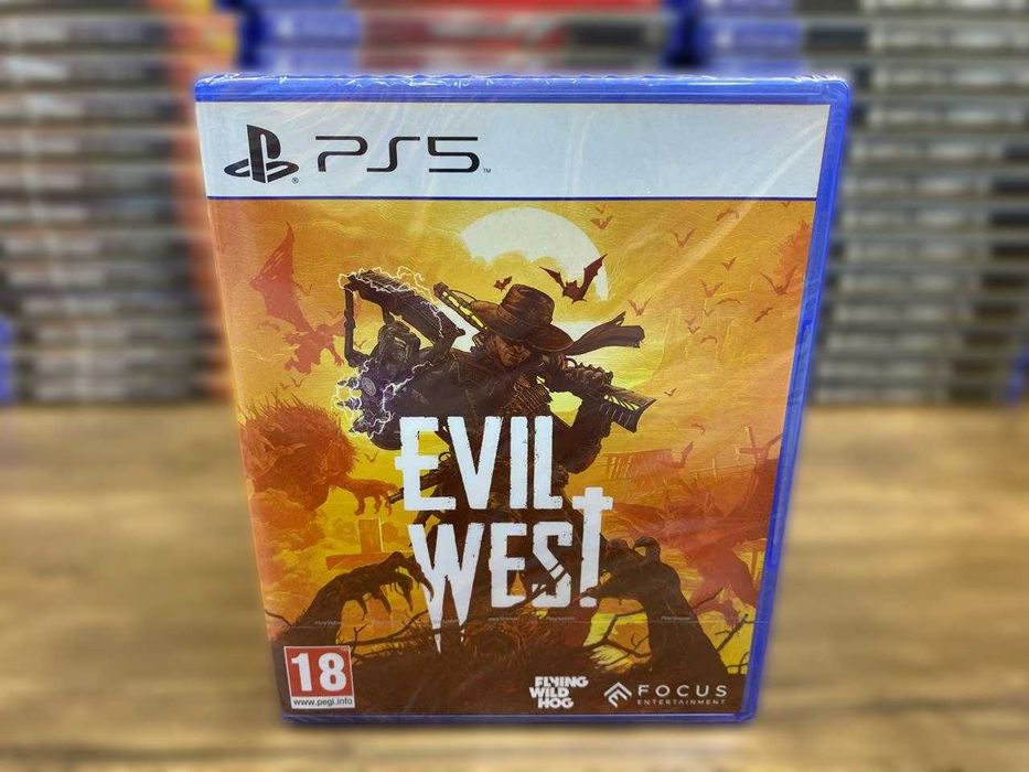 НОВЫЙ диск Evil West PS5 Большой Выбор Игр