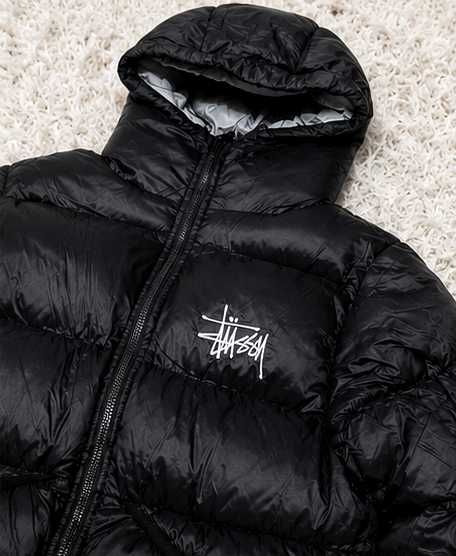 Geci Stüssy Puffer Negre – Mărimile M și L