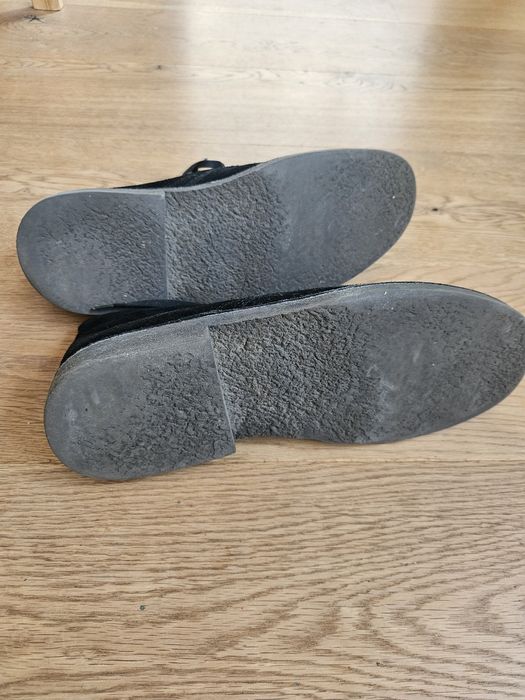 Ghete piele intoarsa masura 44