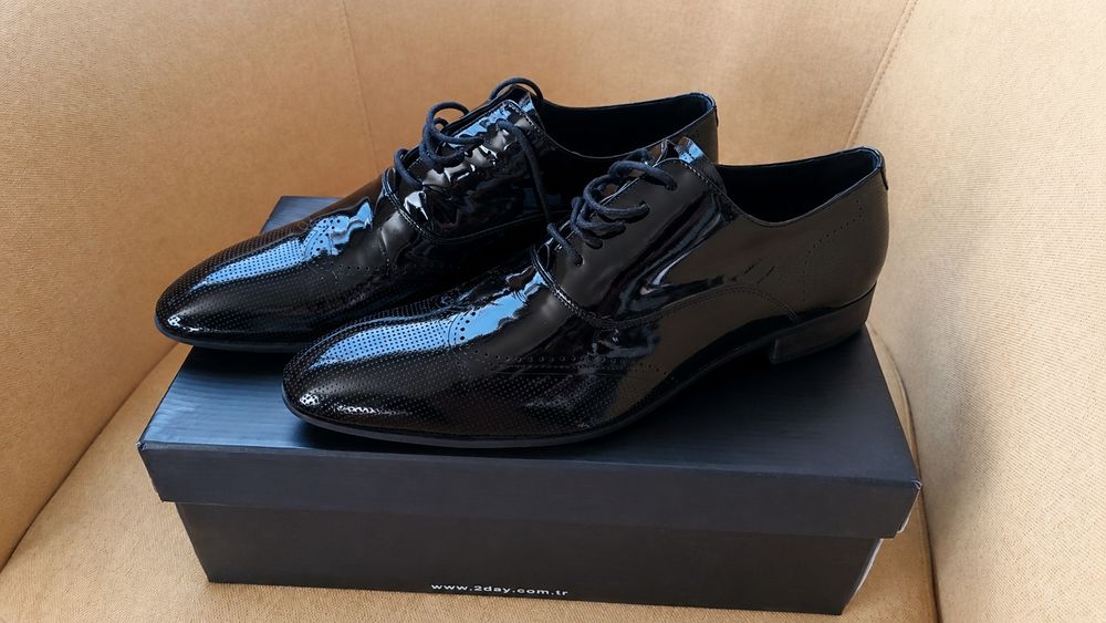Pantofi de ocazie, piele naturală