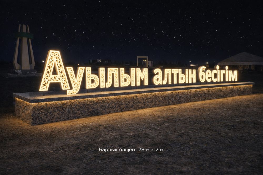 Буквы металлические