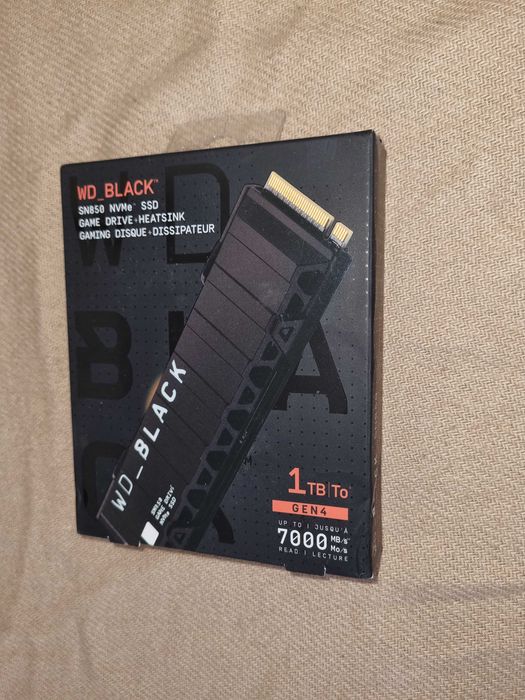 SSD WD Black SN850X, 2TB, PCIe Gen4 x4, NVMe, с радиатор