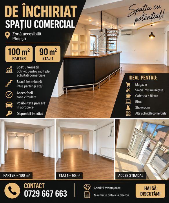 Spatiu comercial -zona ultracentrala -