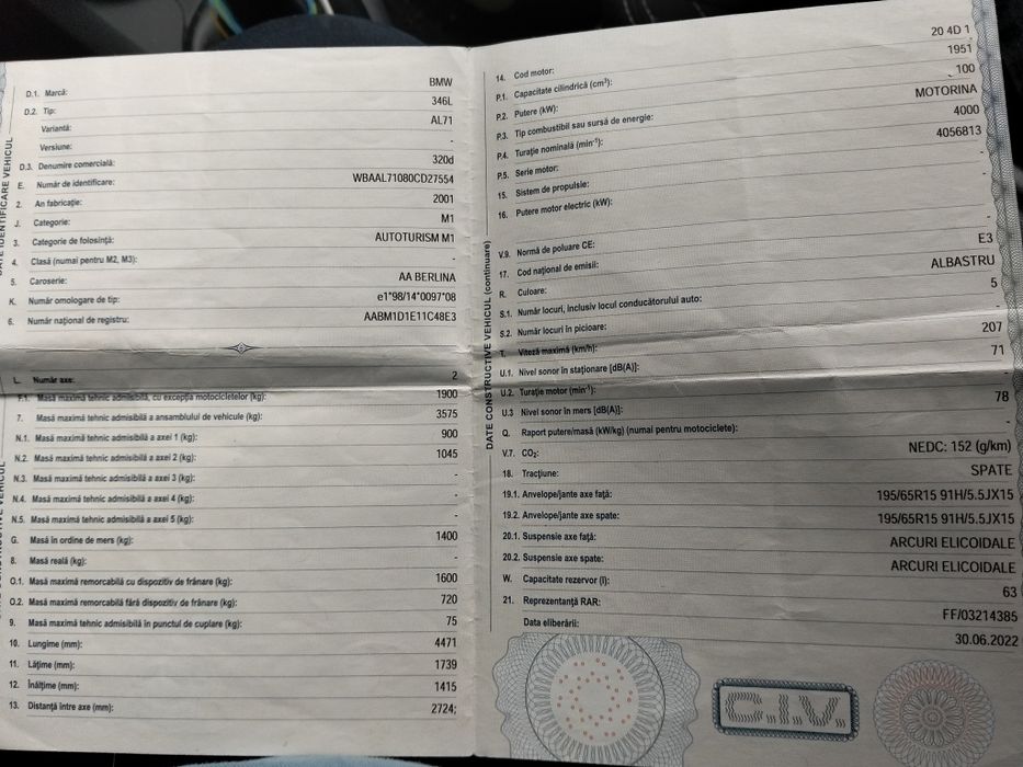 BMW Seria 3 2001 — imagine 1