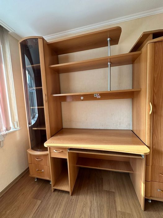 Шкаф стол кровать