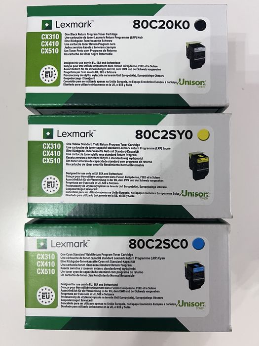 Cartuse originale Lexmark,2000 pagini pt CX310,CX410,CX510.