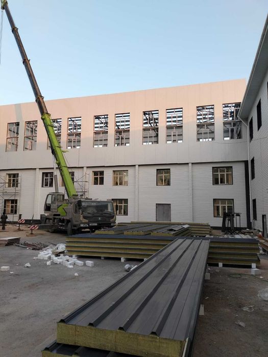 Сэндвич панели, для быстрого строительства