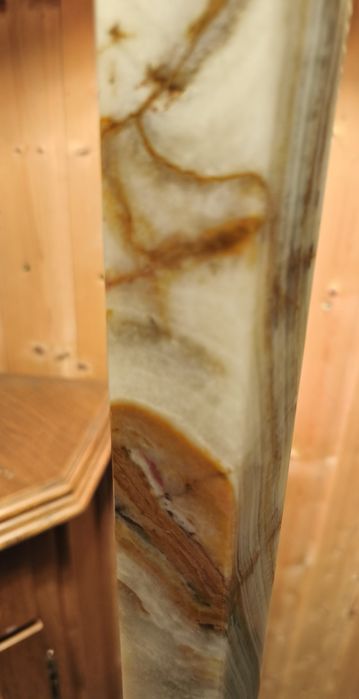 Lampadar abajur Tiffany,picior onix