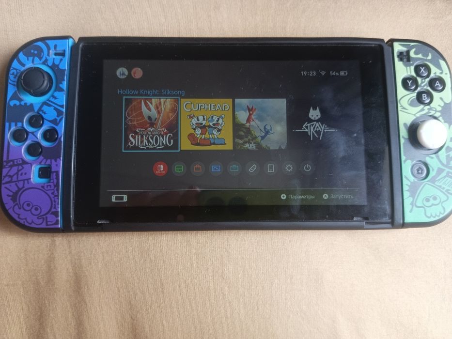 Nintendo switch rev 2 прошитая на 256гб