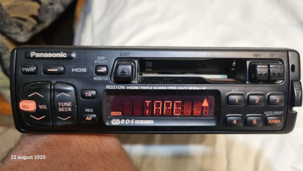 Radiocasetofon auto vintage Pioneer,Panasonic