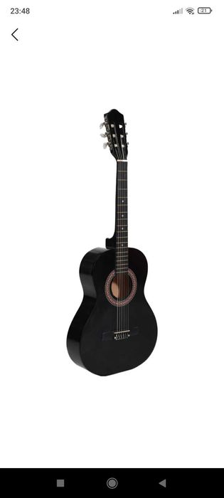 Гитара 38 дюймов Классическая гитара 6 струн, для начинающих, набор 11