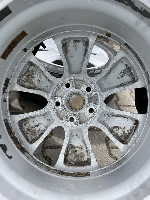 Jante aliaj 5x100mm, anvelope vara 225/60 R17 Subaru Forester, Outback