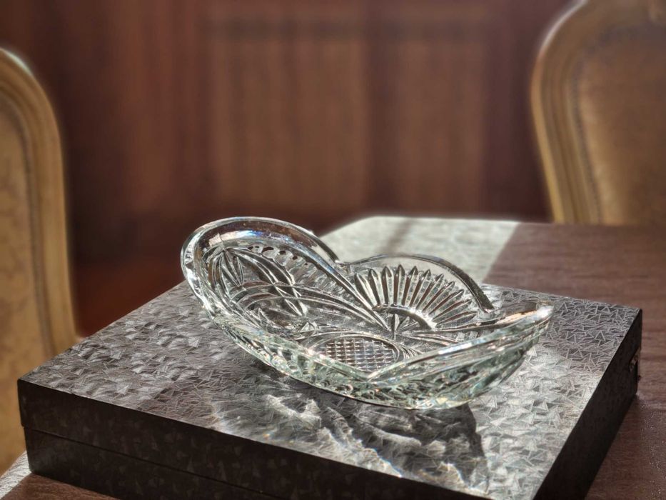 Хрустальные салатницы, винтаж