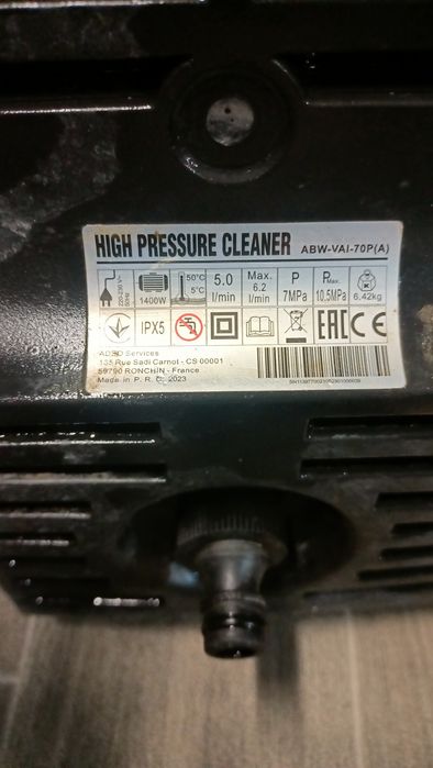 Aparat presiune apă