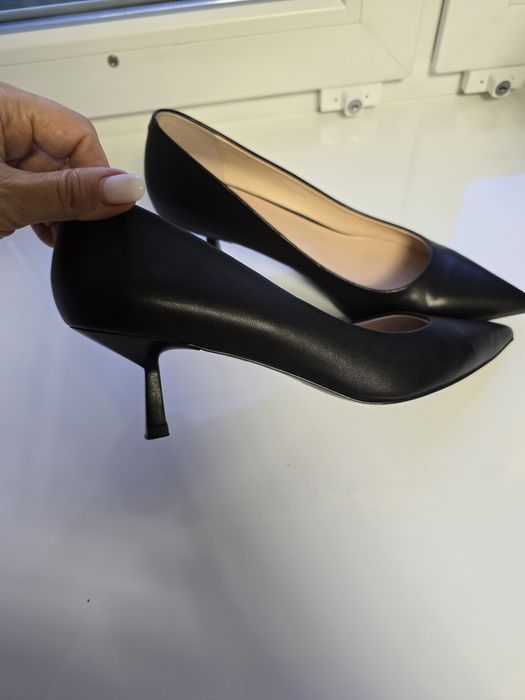 Туфли-лодочки кожаные 40 размер