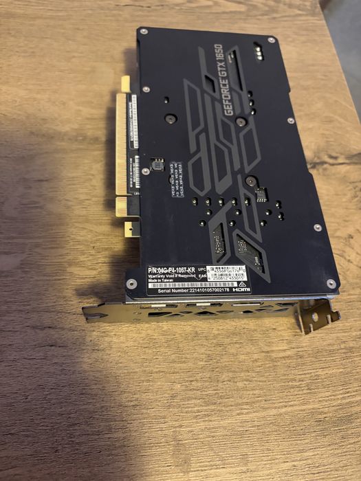 Видеокарта EVGA GeForce GTX 1650 XC Ultra Gaming 4GB