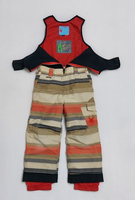 Pantaloni schi Spyder  salopeta iarnă, snowboard, nr 5 sau 104 EU unis