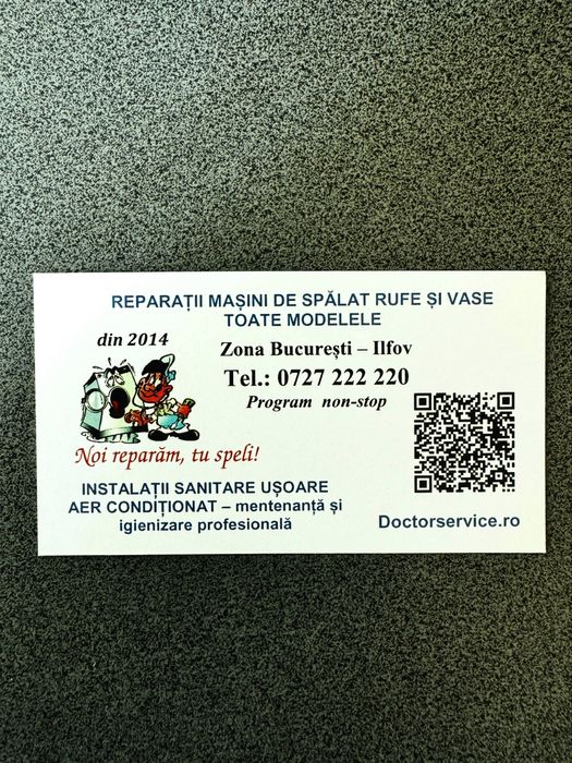 Reparații mașini de spalat Rufe si Vase ! Bucuresti-IF la domiciliu