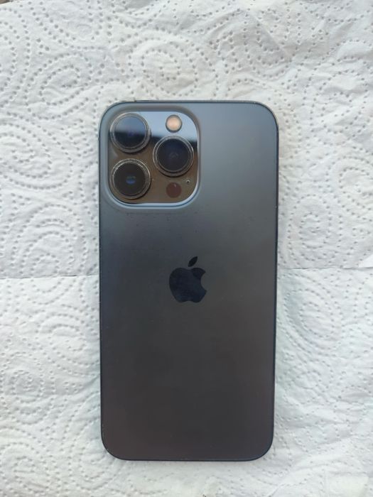 Бартер !Apple iPhone 13 Pro, + гаранция (1 година)Graphite, 128 GB