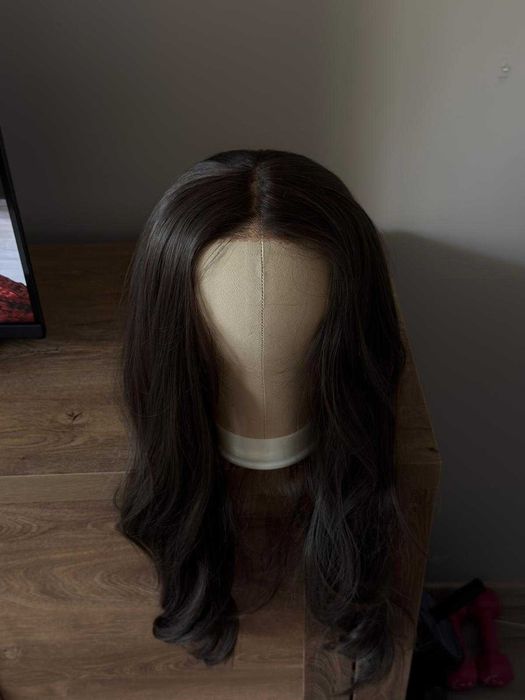 Кафява перука на вълни - Lace Front