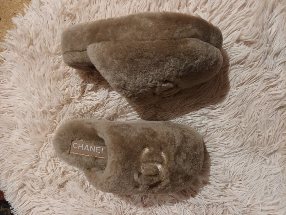 Chanel чехли ест.пух