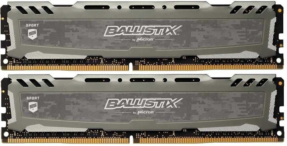 RAM 16GB 2x8gb RAM Crucial Ballistix Sport 2400Mhz DDR4 за компютър