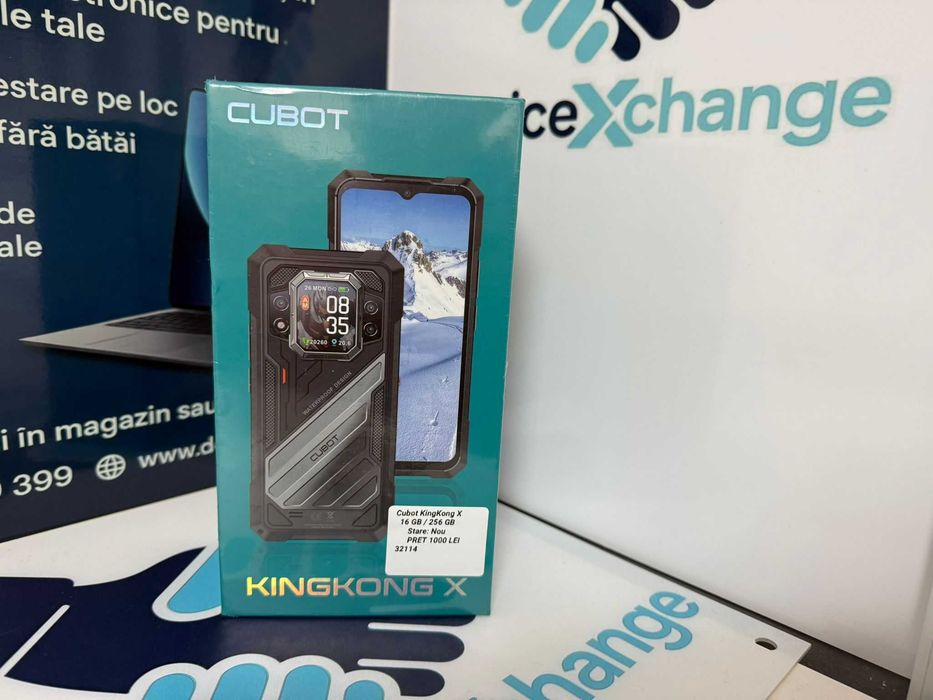 CUBOT KingKong X 16 GB / 256 GB NOU * Garantie *Buy Back*deviceXchange