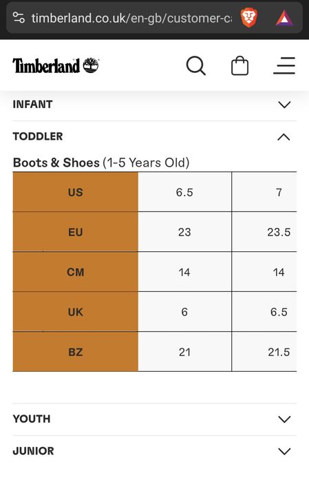 Timberland топли боти 23